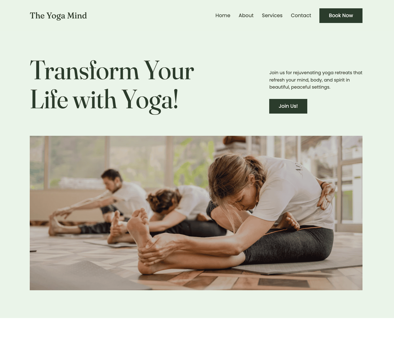 Yoga Website Picture